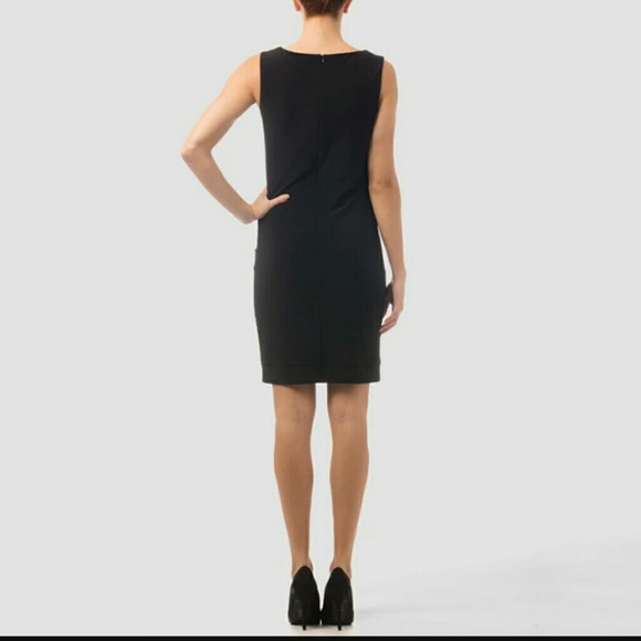 Joseph Ribkoff Multi Block print dress -161915 - Picture 2 of 8